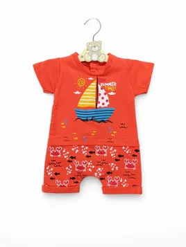 Summer baby jumpsuit, cotton, Veliera model