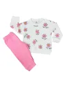 Baby girl outfit, floral blouse