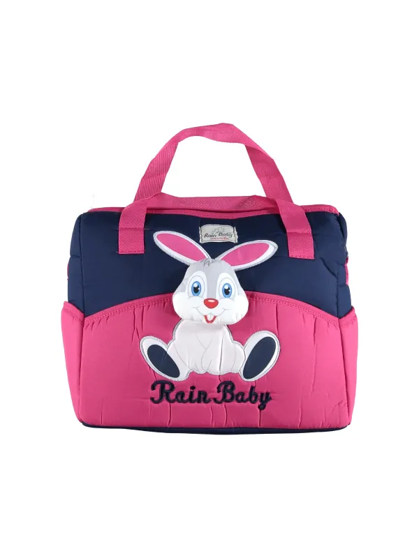 Maternity Bag, Bunny model, cyclamen/navy blue - Buy online from MiniStyle