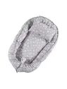Baby Nest with cushion, cotton cover, hypoallergenic filling, gray Baby Nest with cushion, cotton cover, hypoallergenic filling, gray