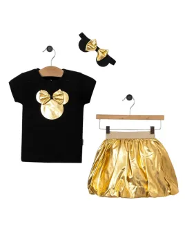 Girls' set, MINNIE MOUSE t-shirt + skirt
