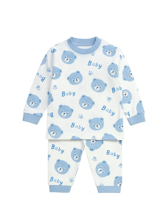 pijama-copii-bebelusi-ministyle-albastru-ursuleti