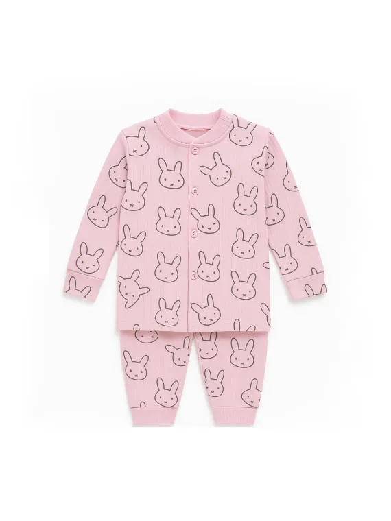 pijama-fete-copii-capse-imprimeu-iepuras-ministyle-roz-457