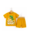 compleu-copii-baieti-ministyle-vara-imprimeu-i-do-what-I-want-galben