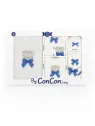 Newborn set for baby boy 0-3 months, Baptism kit, 10 pieces
