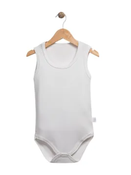 Body maiou bebe alb-ministyle