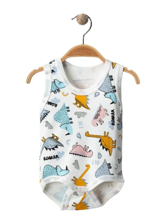 body-bebelusi-dinozauri-alb-ministyle