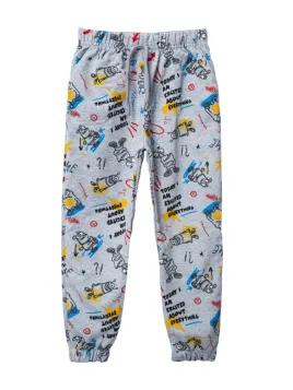 Martian boys' tracksuit pants 5-8 years gray