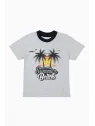 Summer Beach grey boys' summer outfit 3-6 years
