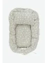 Babynest gri umplutura hipoalergenica, husa bumbac
